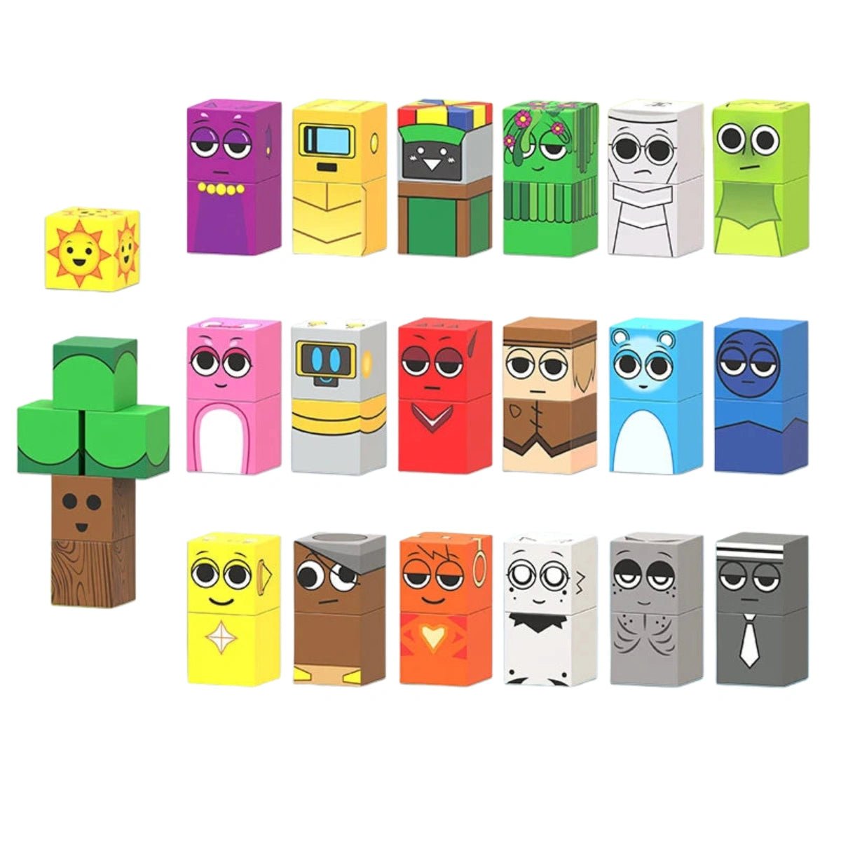 Personnages STEM - Blokso