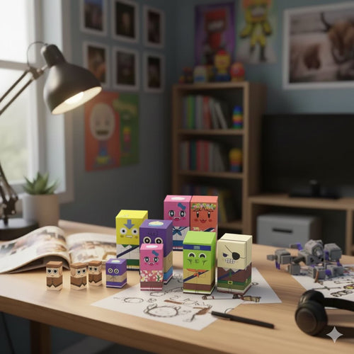 Personnages STEM - Blokso