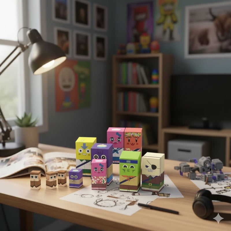 Personnages STEM - Blokso